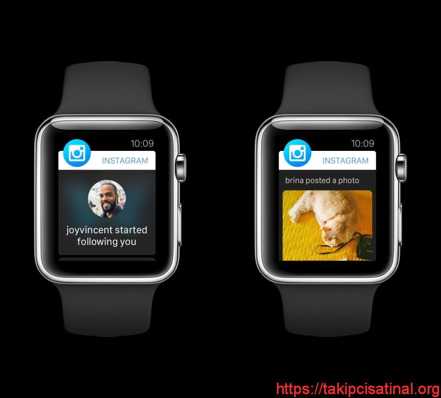 Apple Watch Instagram Akışını Görüntüleme