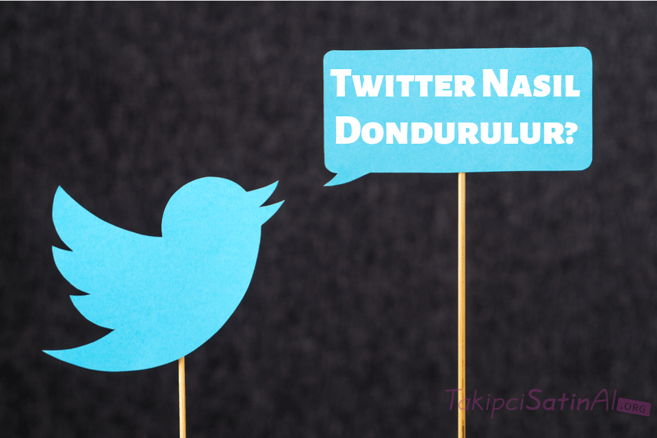 Twitter Nasıl Dondurulur?
