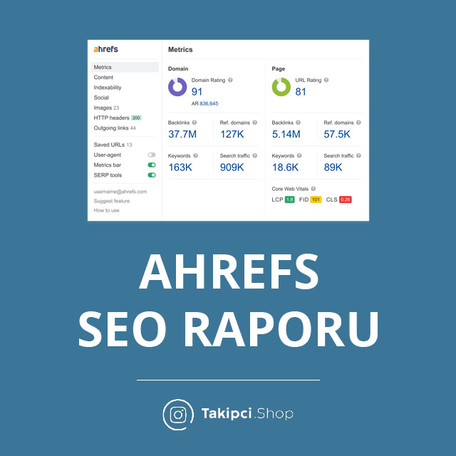 Ahrefs SEO Raporu 