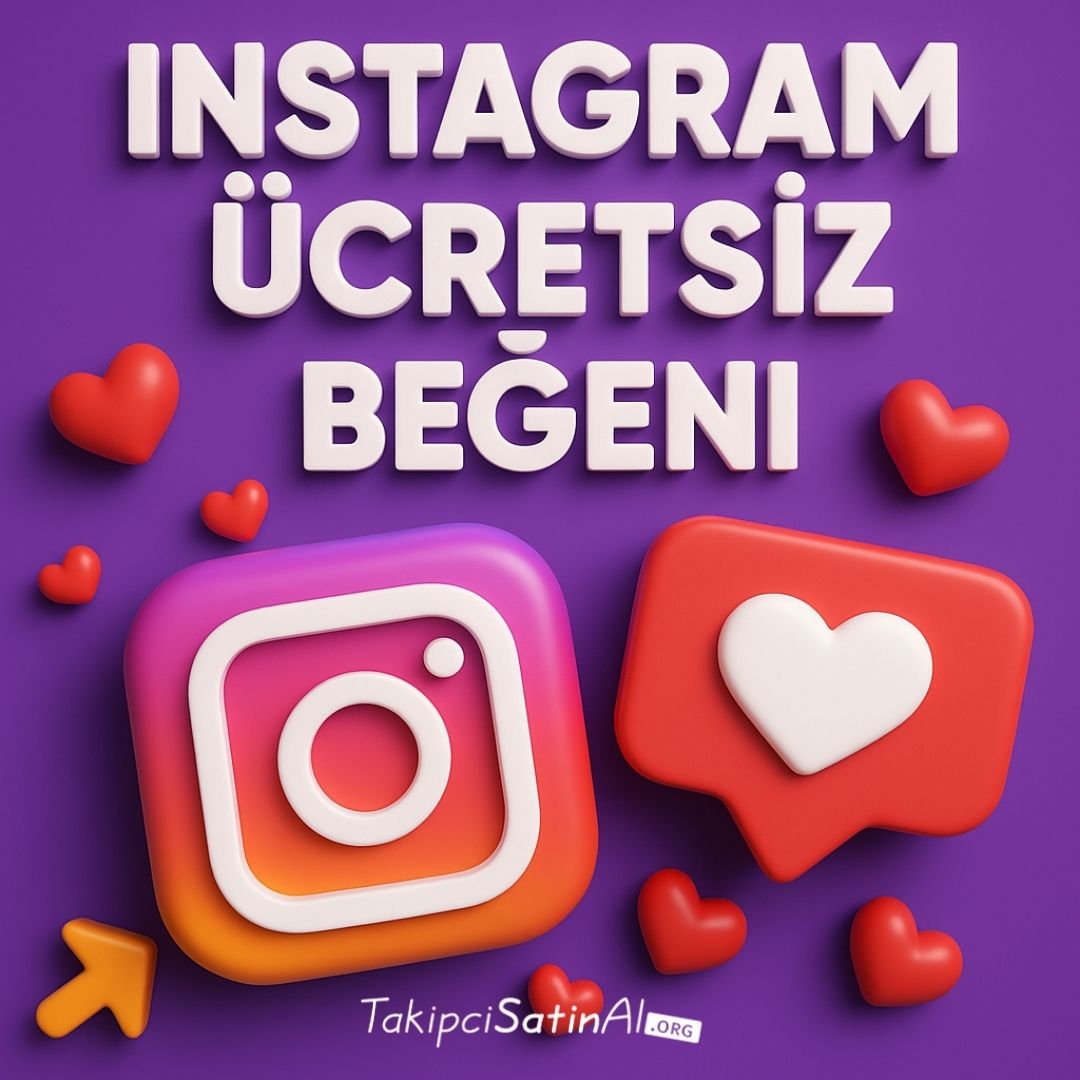 Instagram'da ücretsiz beğeni elde etmek isteyen kullanıcılar için oluşturulmuş ücretsiz beğeni hizmeti